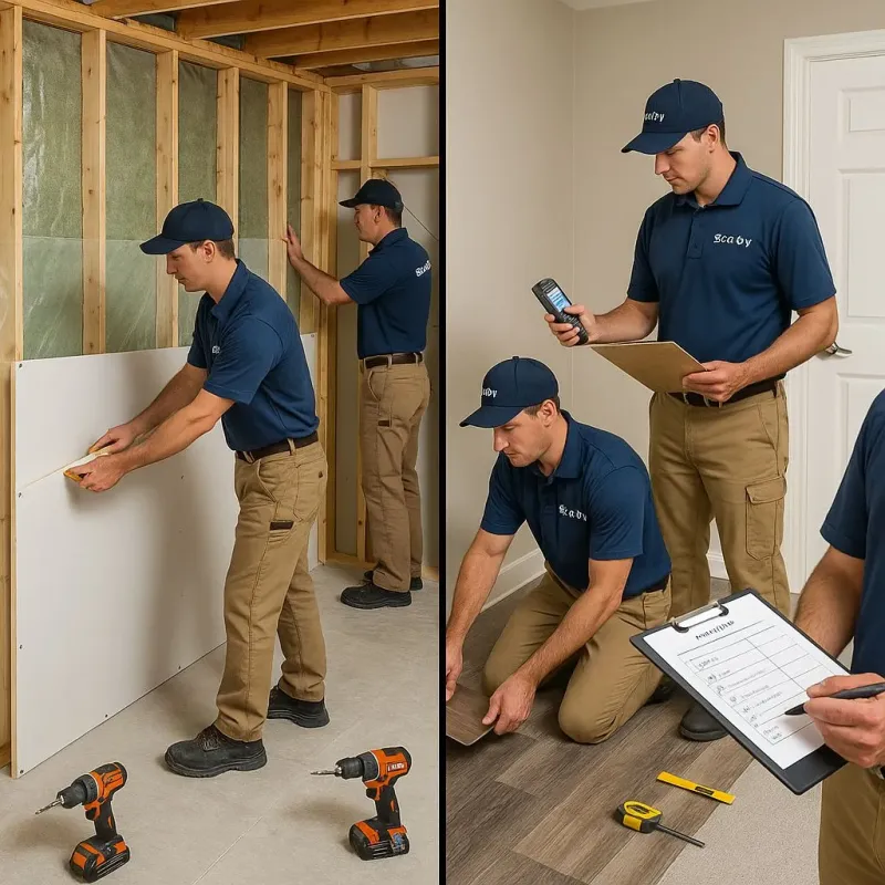 Repairs and Reconstruction process in MacArthur, WV